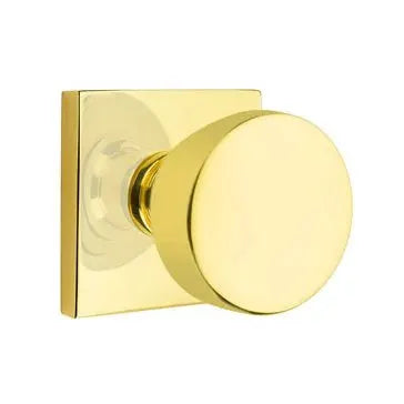 Emtek Laurent Door Knob and Square Rose by Emtek