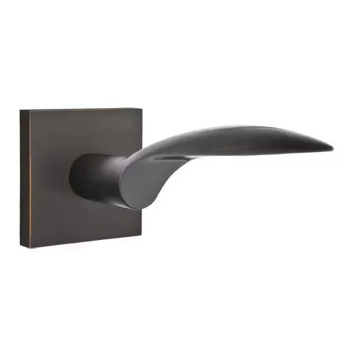 Emtek Mercury Door Lever with Square Rose by Emtek