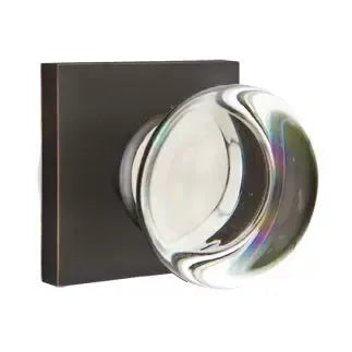 Emtek Providence Door Knob with Square Rose by Emtek