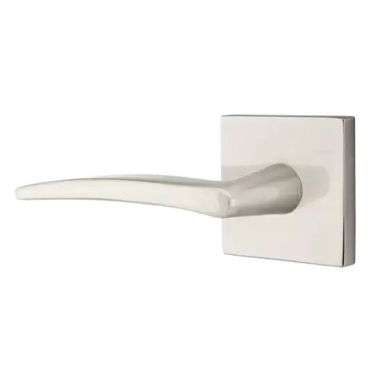 Emtek Poseidon Door Lever with Square Rose by Emtek