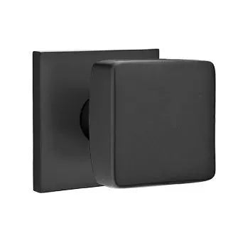 Emtek Square Door Knob with Square Rose by Emtek