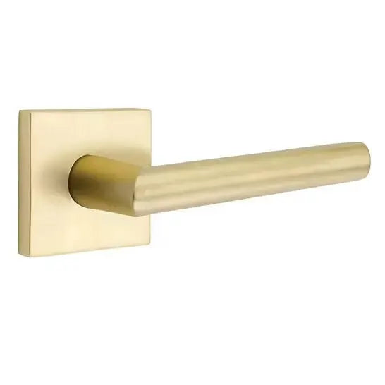 Emtek Stuttgart Door Lever with Square Rose by Emtek