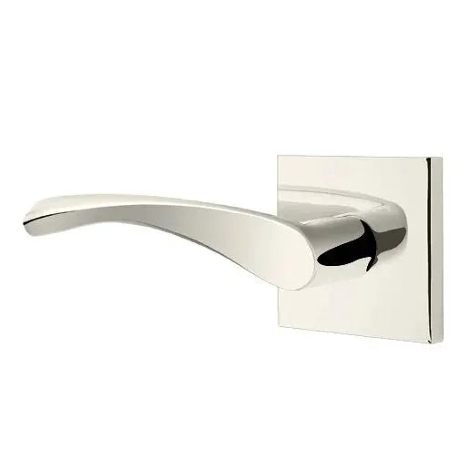 Emtek Triton Door Lever with Square Rose by Emtek