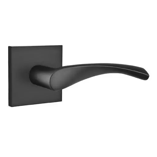 Emtek Triton Door Lever with Square Rose by Emtek