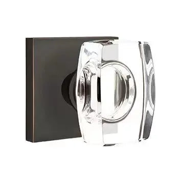 Emtek Windsor Door Knob with Square Rose by Emtek