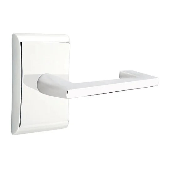Emtek Argos Door Lever with Neos Rose by Emtek