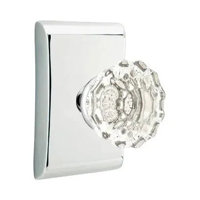 Emtek Astoria Door Knob with Neos Rose by Emtek