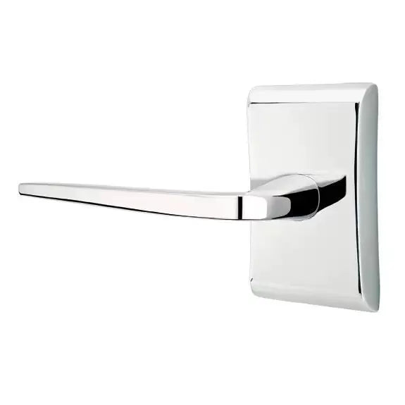 Emtek Athena Door Lever with Neos Rose by Emtek