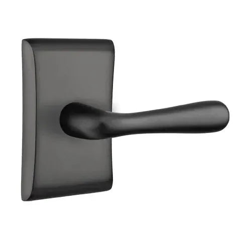 Emtek Basel Door Lever with Neos Rose by Emtek