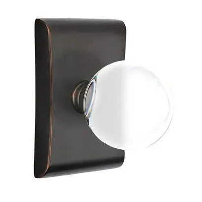 Emtek Bristol Door Knob with Neos Rose by Emtek