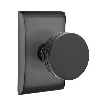 Emtek Bern Door Knob and Neos Rose by Emtek