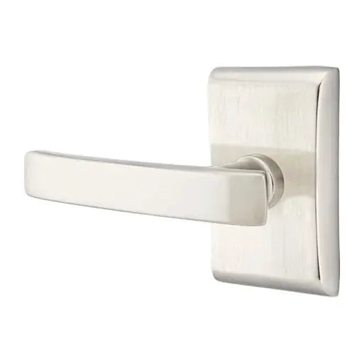 Emtek Geneva Door Lever with Neos Rose by Emtek