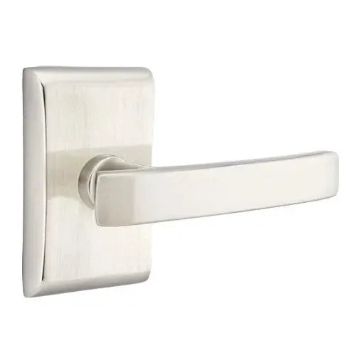 Emtek Geneva Door Lever with Neos Rose by Emtek