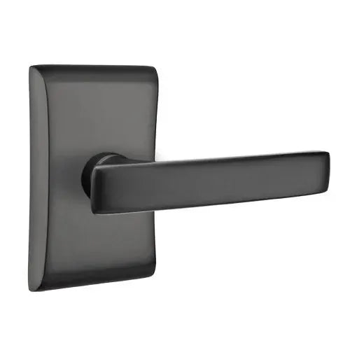 Emtek Geneva Door Lever with Neos Rose by Emtek