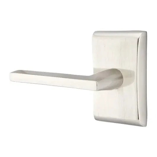 Emtek Helios Door Lever with Neos Rose by Emtek