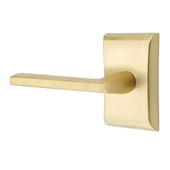 Emtek Helios Door Lever with Neos Rose by Emtek