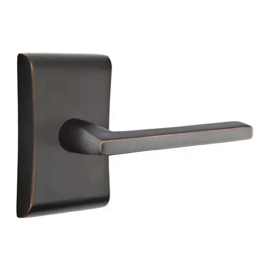 Emtek Helios Door Lever with Neos Rose by Emtek