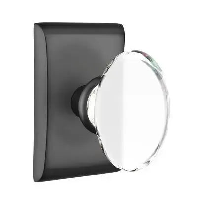 Emtek Hampton Door Knob with Neos Rose by Emtek