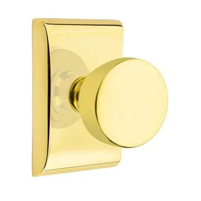 Emtek Laurent Door Knob with Neos Rose by Emtek