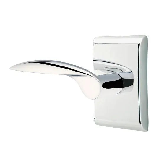 Emtek Mercury Door Lever with Neos Rose by Emtek