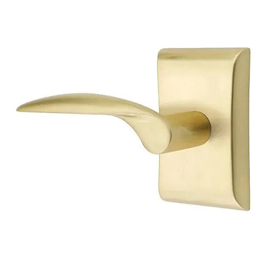 Emtek Mercury Door Lever with Neos Rose by Emtek