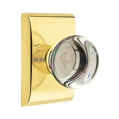 Emtek Providence Door Knob with Neos Rose by Emtek