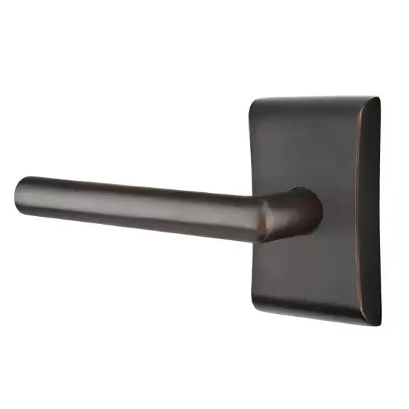 Emtek Stuttgart Door Lever with Neos Rose by Emtek