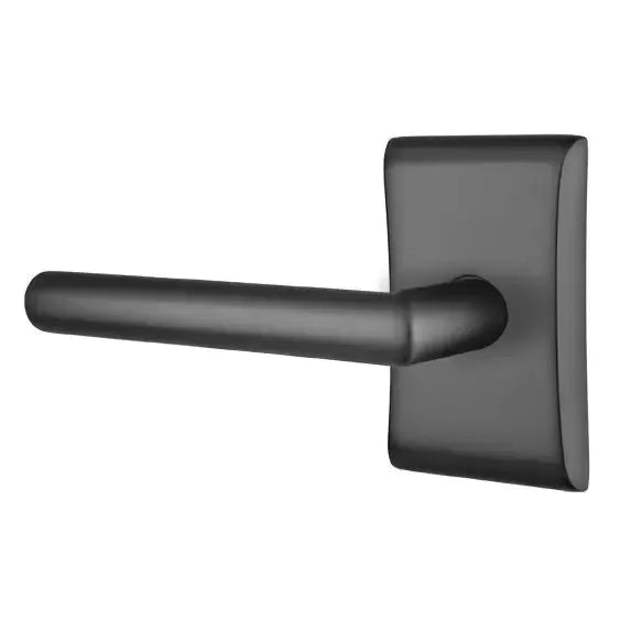 Emtek Stuttgart Door Lever with Neos Rose by Emtek
