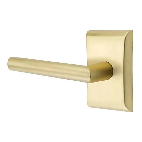 Emtek Stuttgart Door Lever with Neos Rose by Emtek