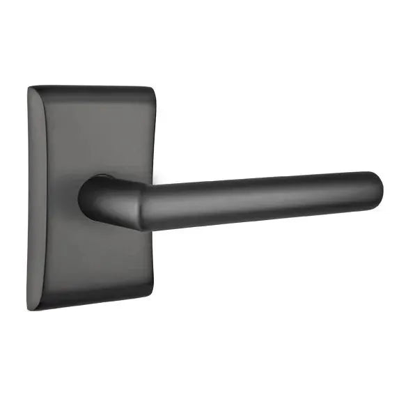 Emtek Stuttgart Door Lever with Neos Rose by Emtek