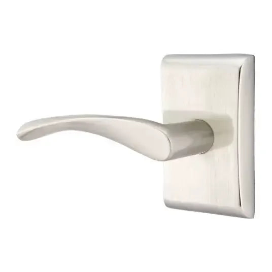 Emtek Triton Door Lever with Neos Rose by Emtek