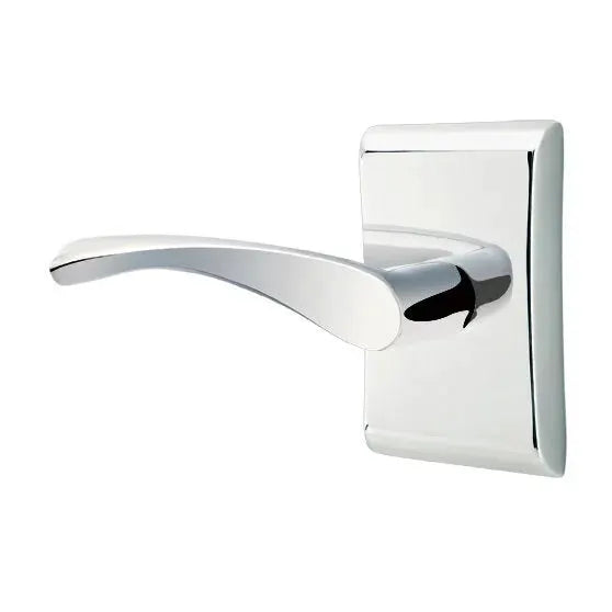 Emtek Triton Door Lever with Neos Rose by Emtek