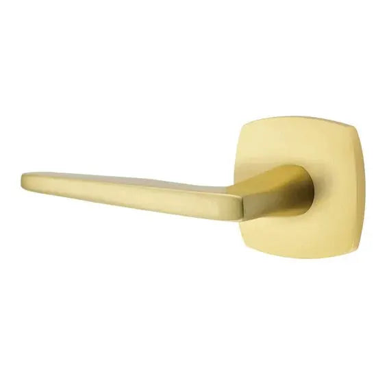 Emtek Hermes Lever with Urban Modern Rose by Emtek