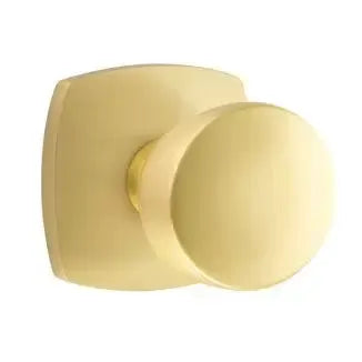Emtek Laurent Round Knob with Urban Modern Rose by Emtek