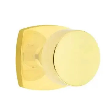 Emtek Round Knob with Urban Modern Rose by Emtek