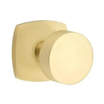 Emtek Round Knob with Urban Modern Rose by Emtek