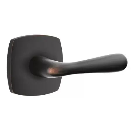 Emtek Basel Lever with Urban Modern Rose by Emtek