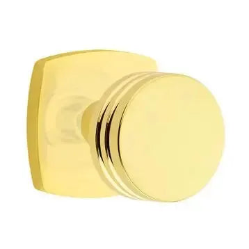 Emtek Bern Knob and Urban Modern Rose by Emtek