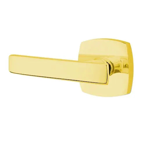 Emtek Geneva Lever with Urban Modern Rose by Emtek