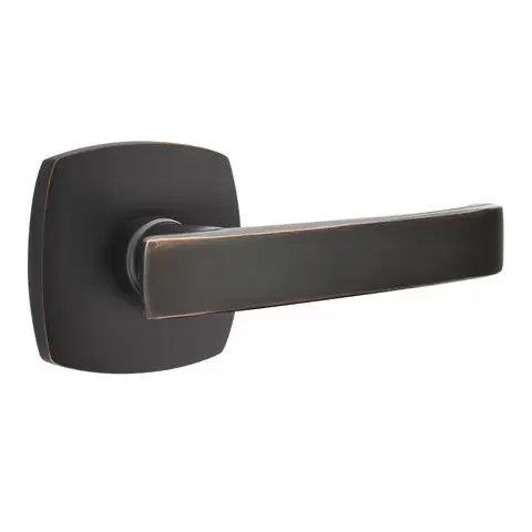 Emtek Geneva Lever with Urban Modern Rose by Emtek