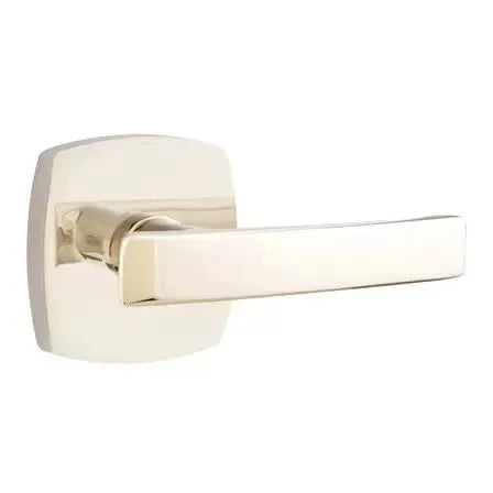 Emtek Geneva Lever with Urban Modern Rose by Emtek