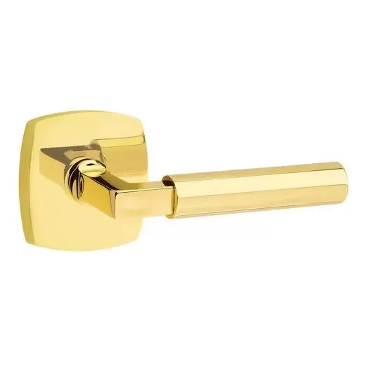 Emtek Hercules Lever with Urban Modern Rose by Emtek