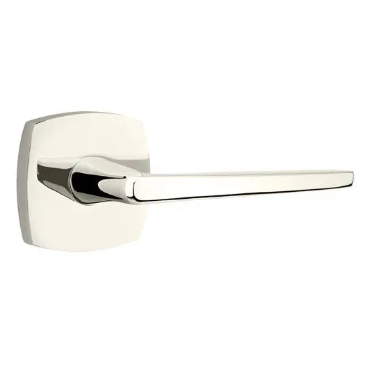 Emtek Hermes Lever with Urban Modern Rose by Emtek