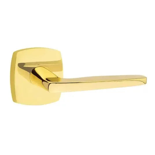 Emtek Hermes Lever with Urban Modern Rose by Emtek