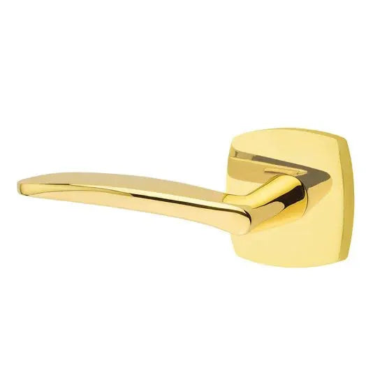 Emtek Poseidon Lever with Urban Modern Rose by Emtek
