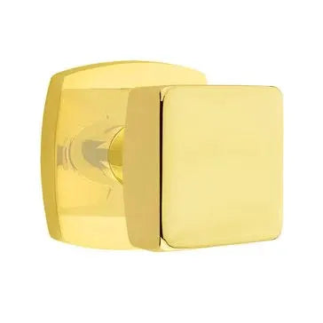 Emtek Square Knob with Urban Modern Rose by Emtek