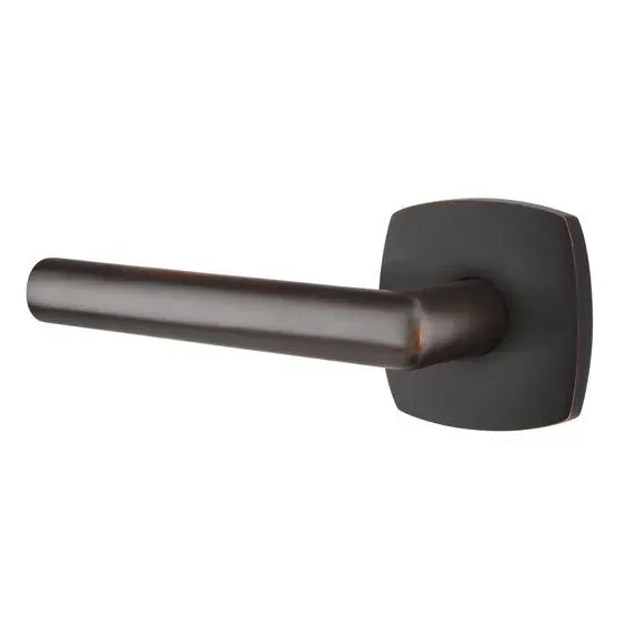 Emtek Stuttgart Lever with Urban Modern Rose by Emtek
