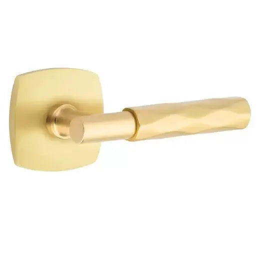 Emtek Tribeca Lever with T-Bar Stem and Urban Modern Rose by Emtek