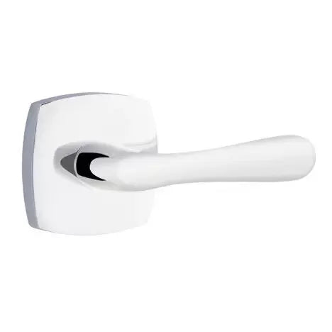 Emtek Basel Lever with Urban Modern Rose by Emtek