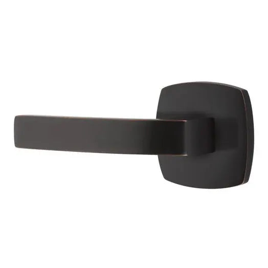 Emtek Breslin Lever with Urban Modern Rose by Emtek